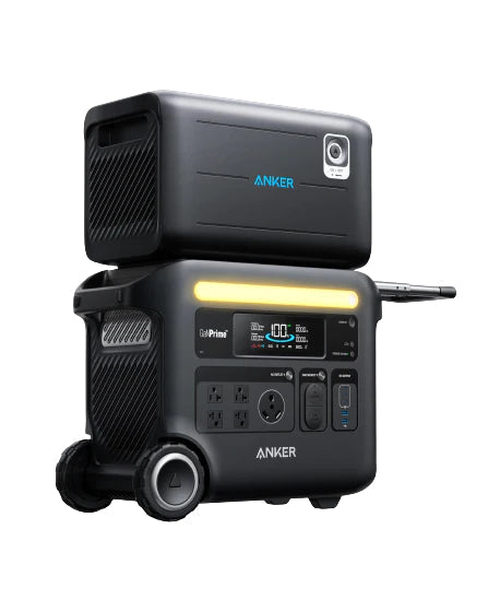 Anker SOLIX F2600 Portable Power Station with Expansion Battery - 4608Wh | 2400W - PowerGen USA